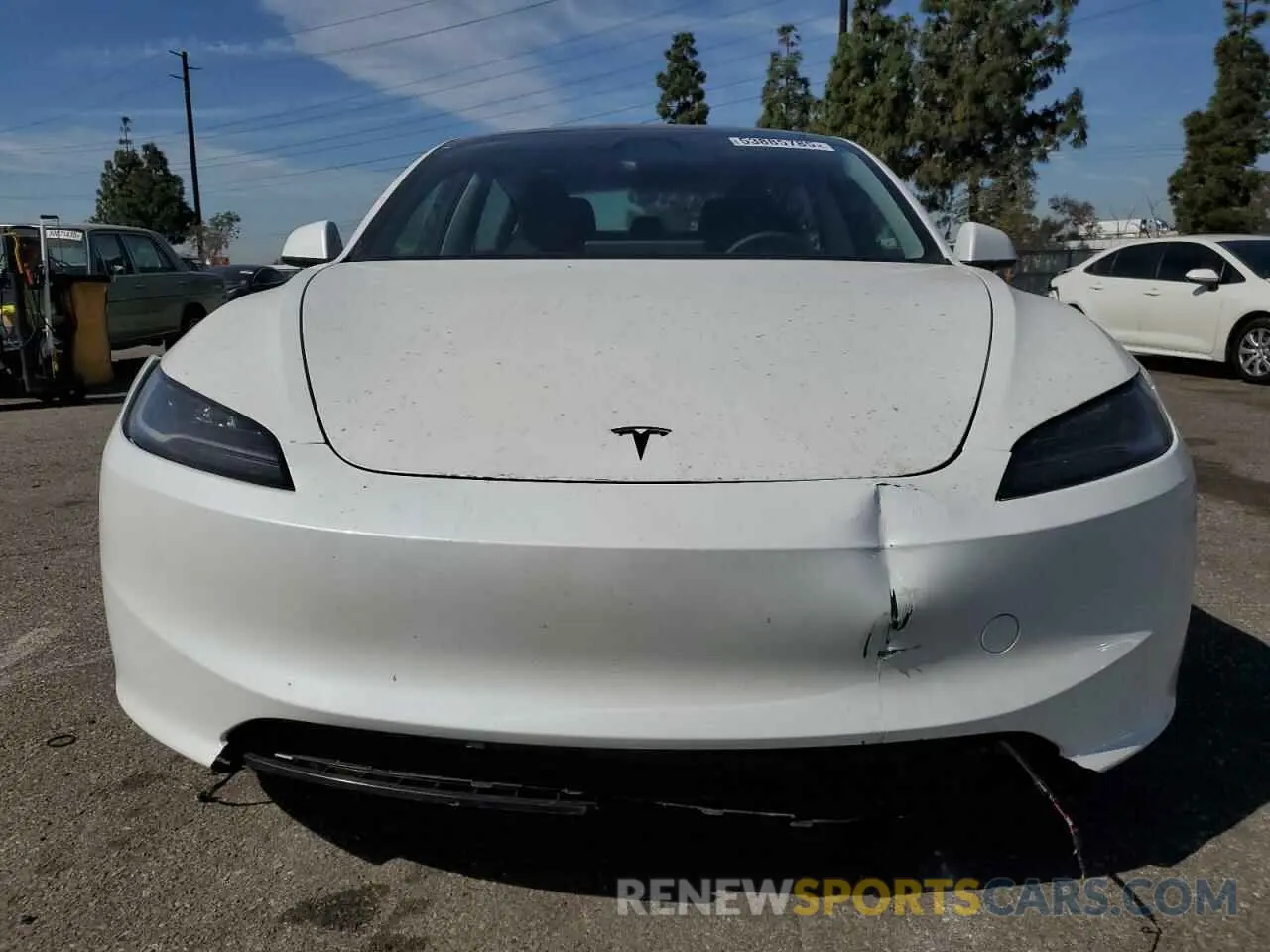 5 Photograph of a damaged car 5YJ3E1EA8SF884263 TESLA MODEL 3 2025
