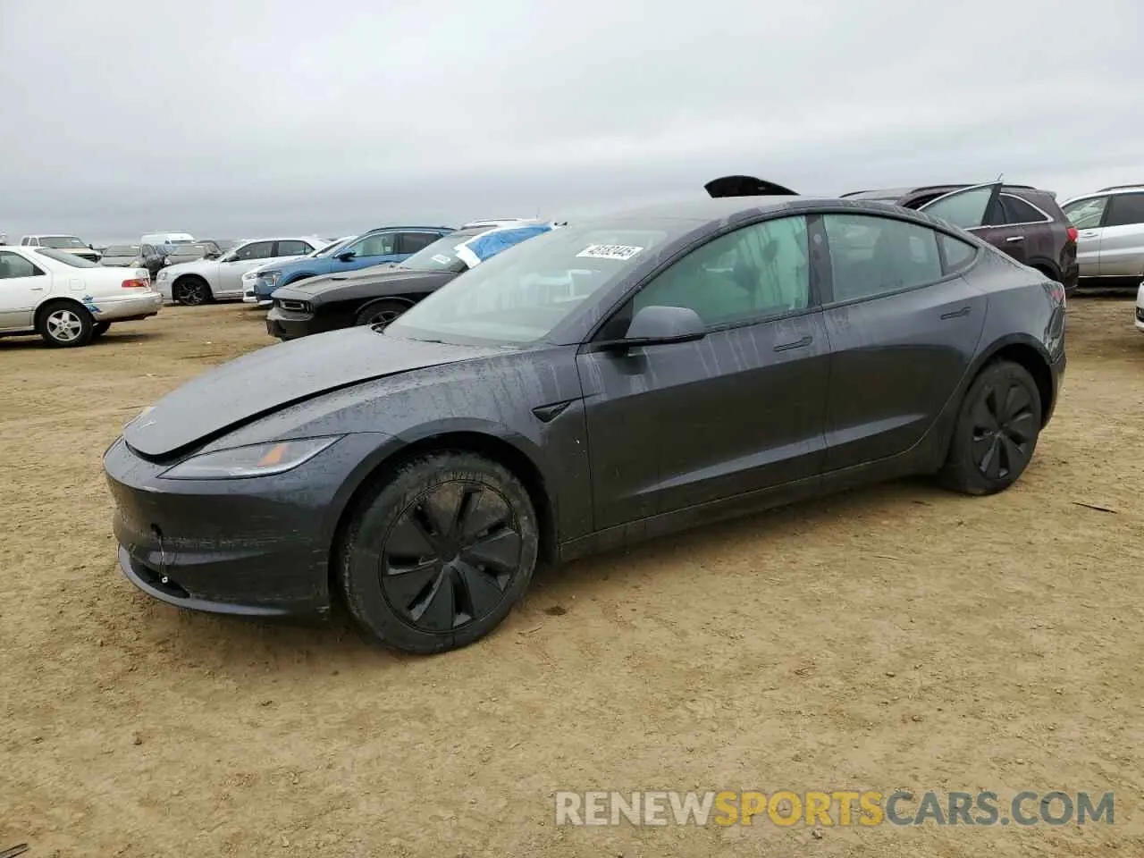 1 Photograph of a damaged car 5YJ3E1EA8SF920713 TESLA MODEL 3 2025