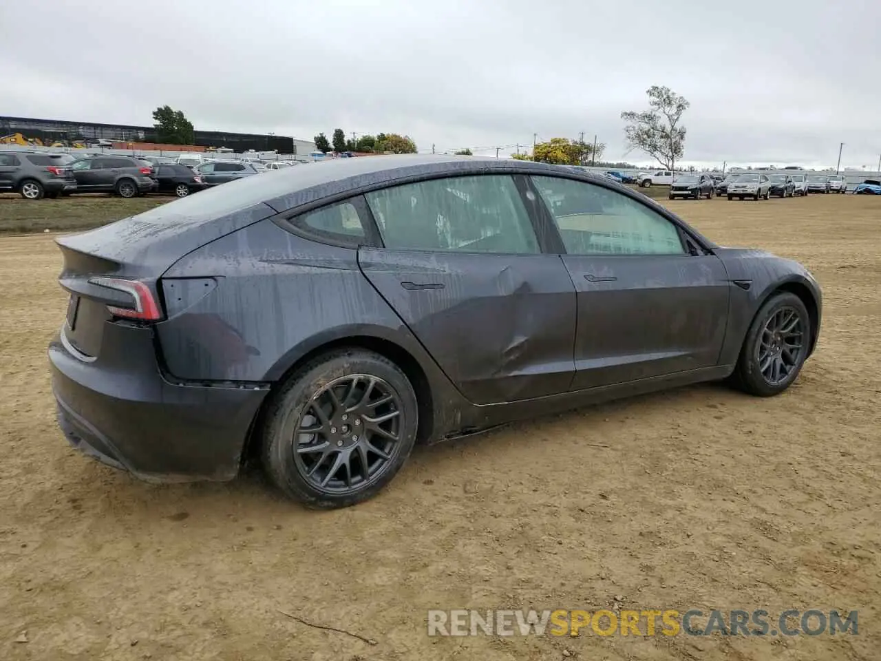 3 Photograph of a damaged car 5YJ3E1EA8SF920713 TESLA MODEL 3 2025