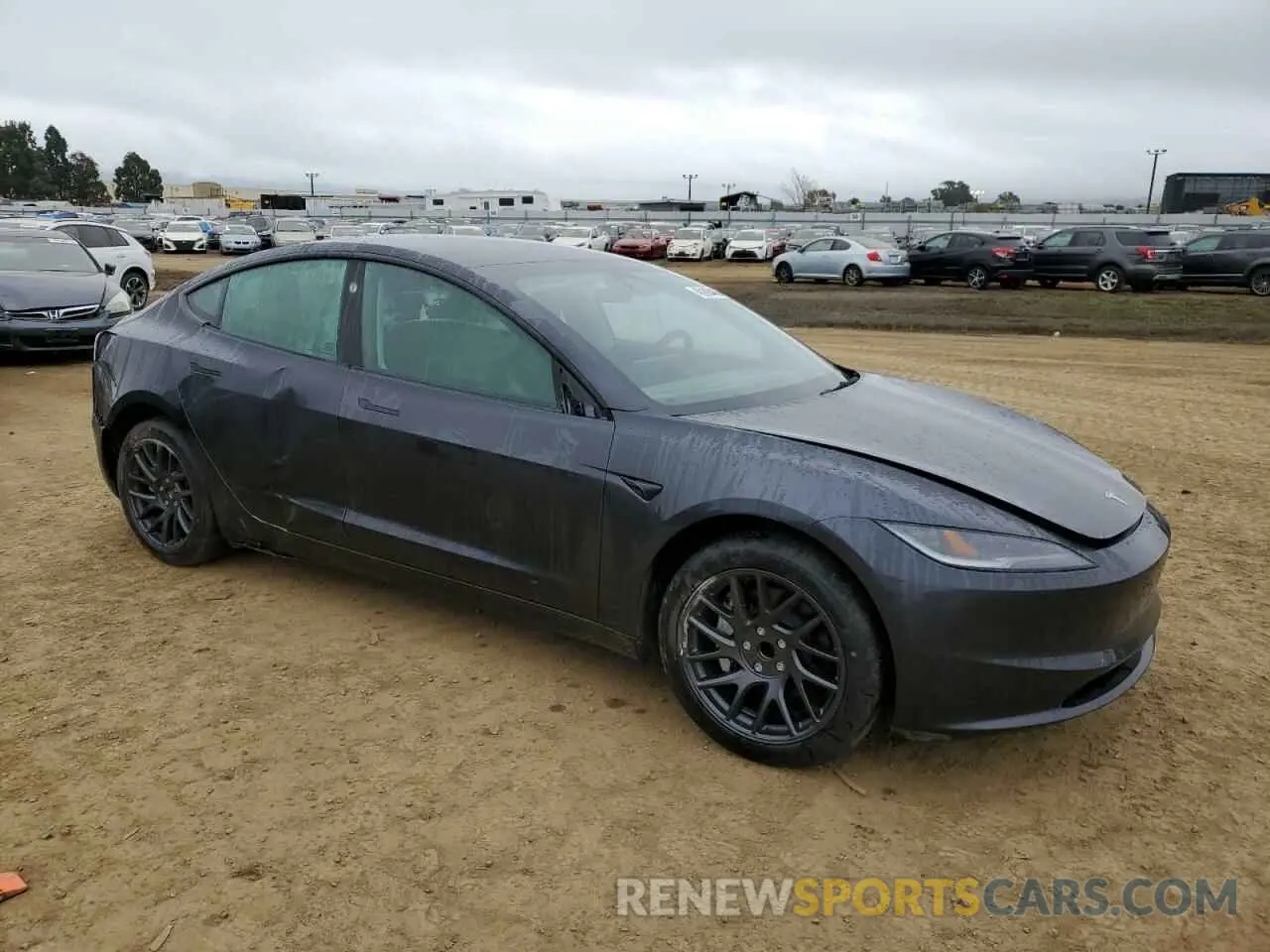 4 Photograph of a damaged car 5YJ3E1EA8SF920713 TESLA MODEL 3 2025