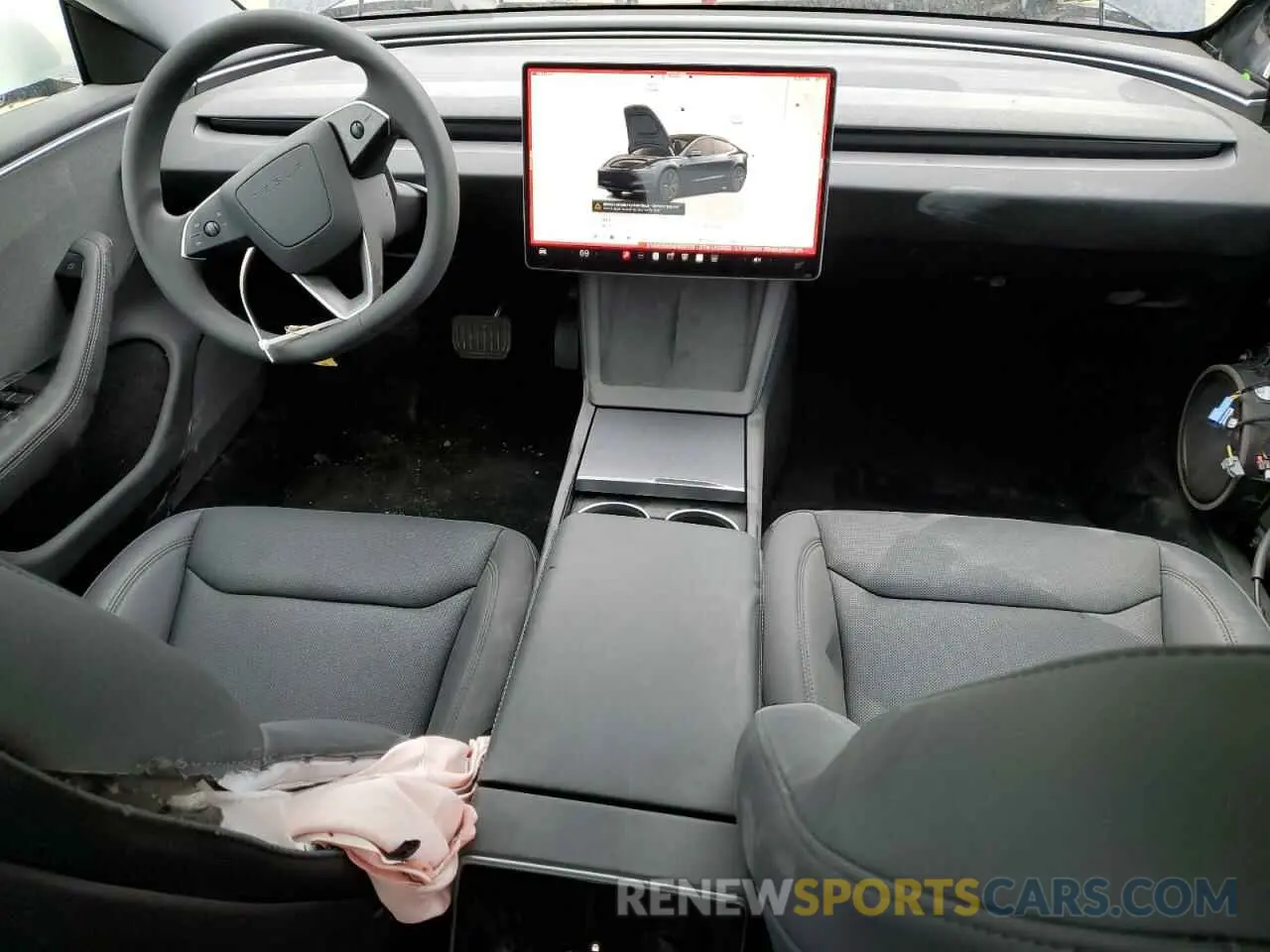 8 Photograph of a damaged car 5YJ3E1EA8SF920713 TESLA MODEL 3 2025