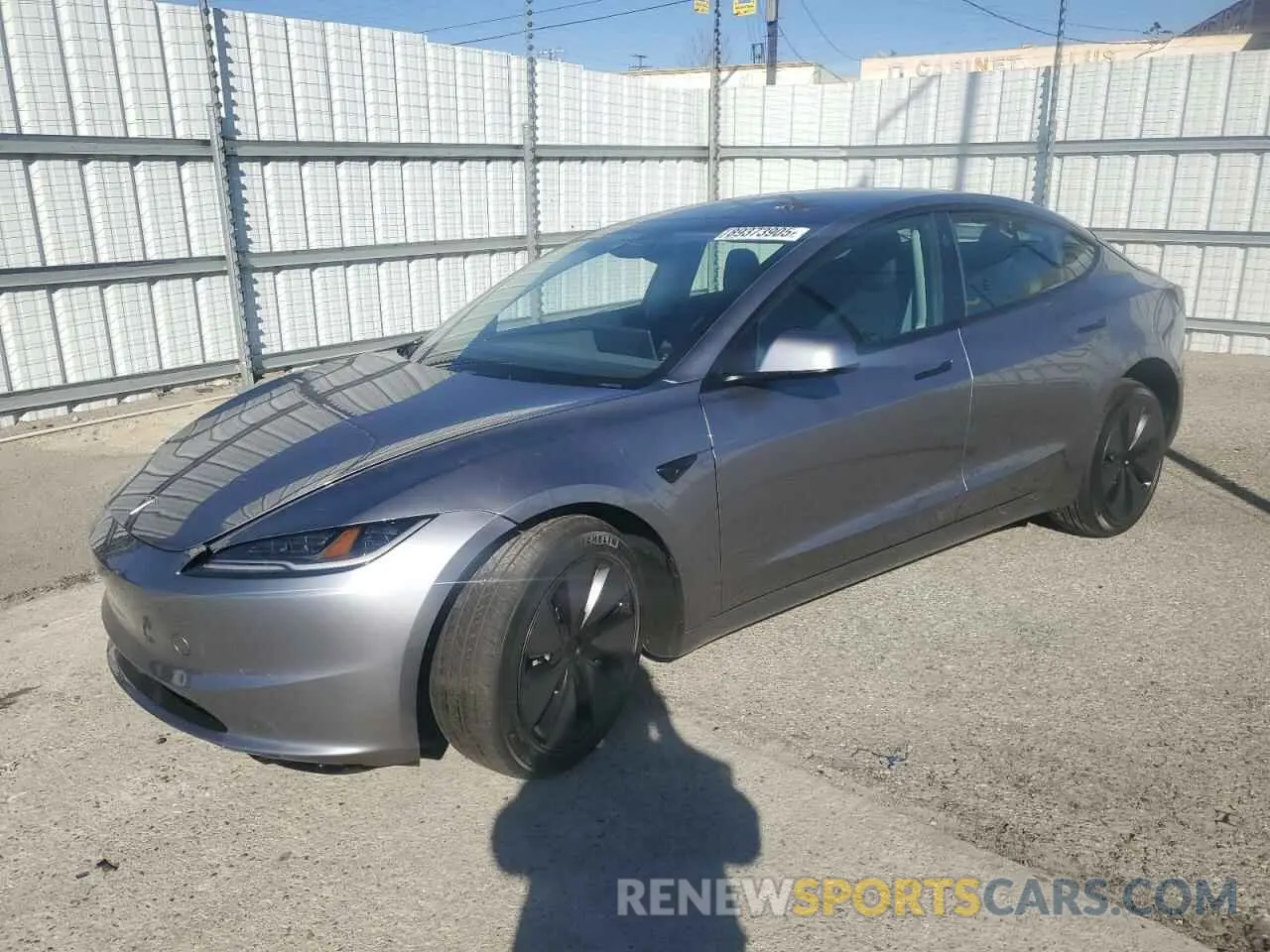 1 Фотография поврежденного автомобиля 5YJ3E1EA8SF927015 TESLA MODEL 3 2025