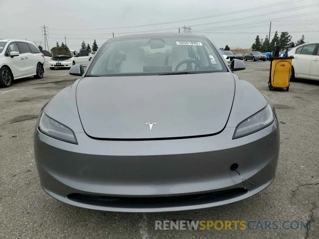 5 Photograph of a damaged car 5YJ3E1EA9SF882599 TESLA MODEL 3 2025