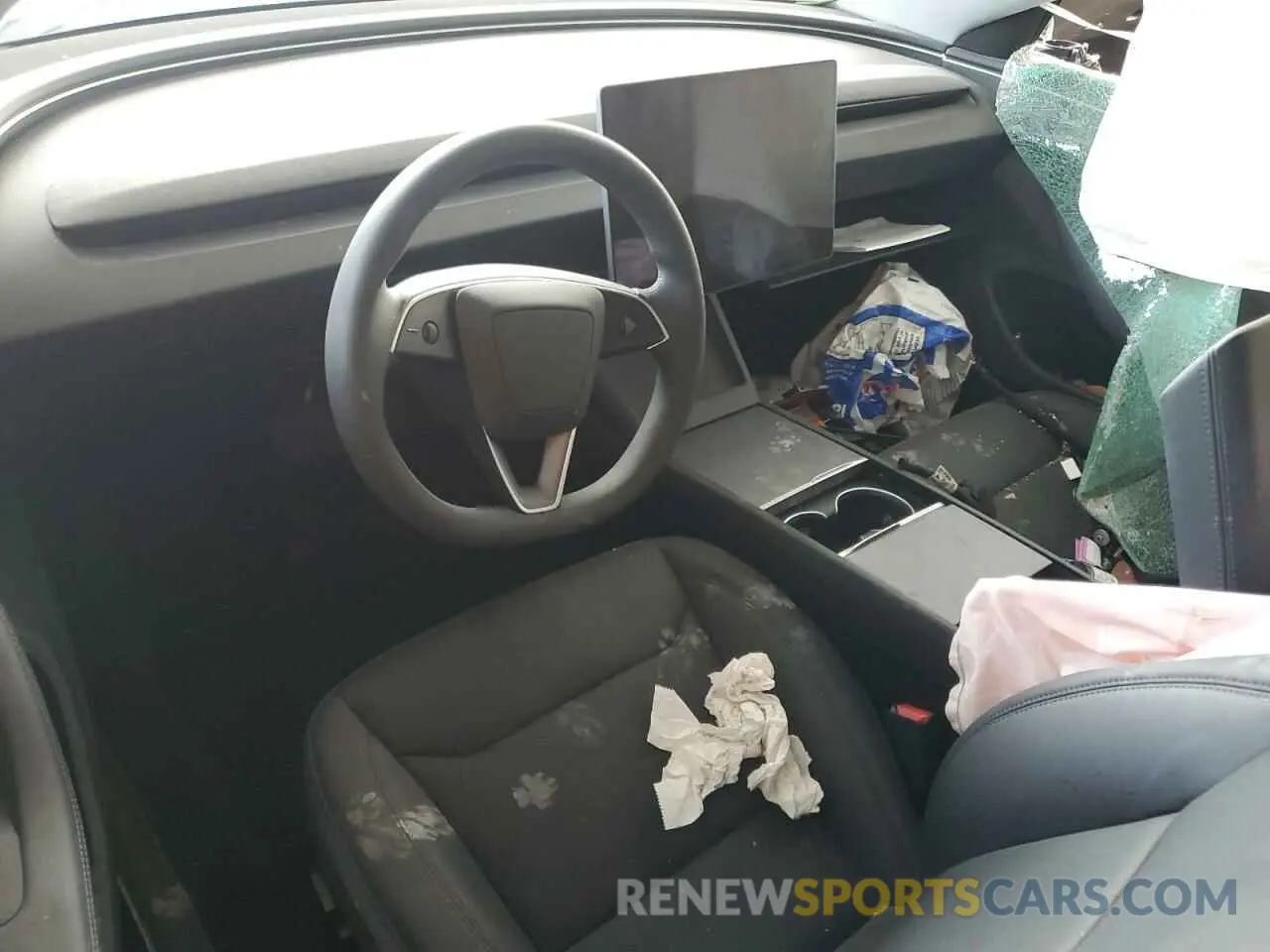 8 Photograph of a damaged car 5YJ3E1EA9SF910465 TESLA MODEL 3 2025