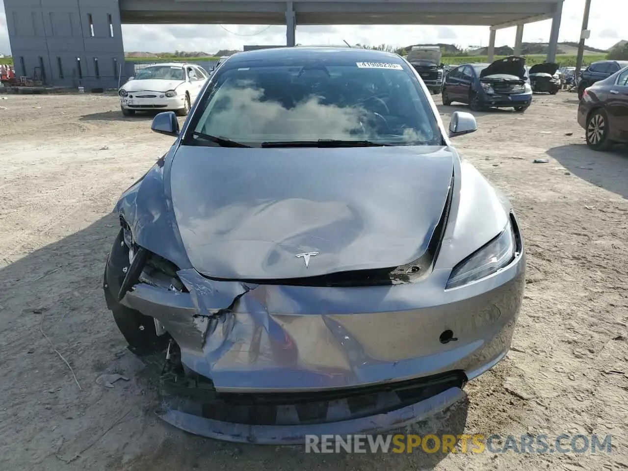 5 Фотография поврежденного автомобиля 5YJ3E1EA9SF918209 TESLA MODEL 3 2025