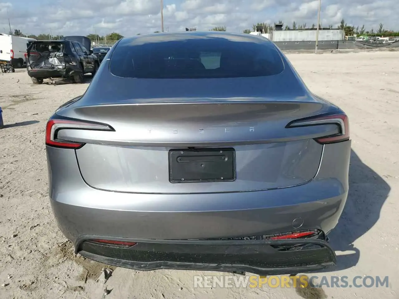 6 Фотография поврежденного автомобиля 5YJ3E1EA9SF918209 TESLA MODEL 3 2025