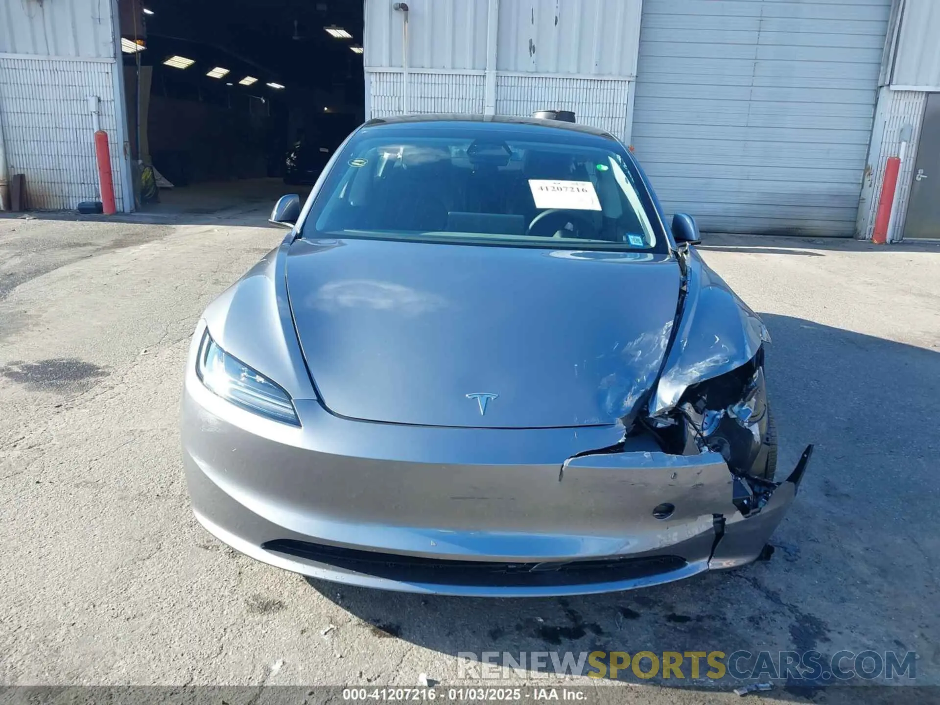 11 Photograph of a damaged car 5YJ3E1EAXSF904139 TESLA MODEL 3 2025