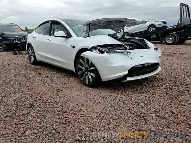 13 Photograph of a damaged car 5YJ3E1EAXSF923564 TESLA MODEL 3 2025