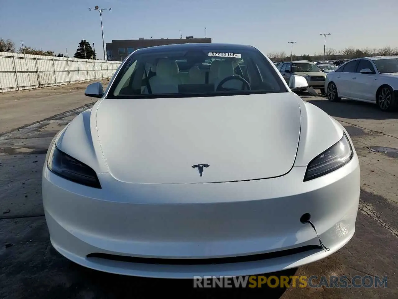 5 Photograph of a damaged car 5YJ3E1EAXSF935004 TESLA MODEL 3 2025