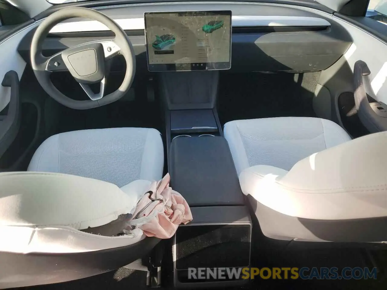 8 Photograph of a damaged car 5YJ3E1EAXSF935004 TESLA MODEL 3 2025
