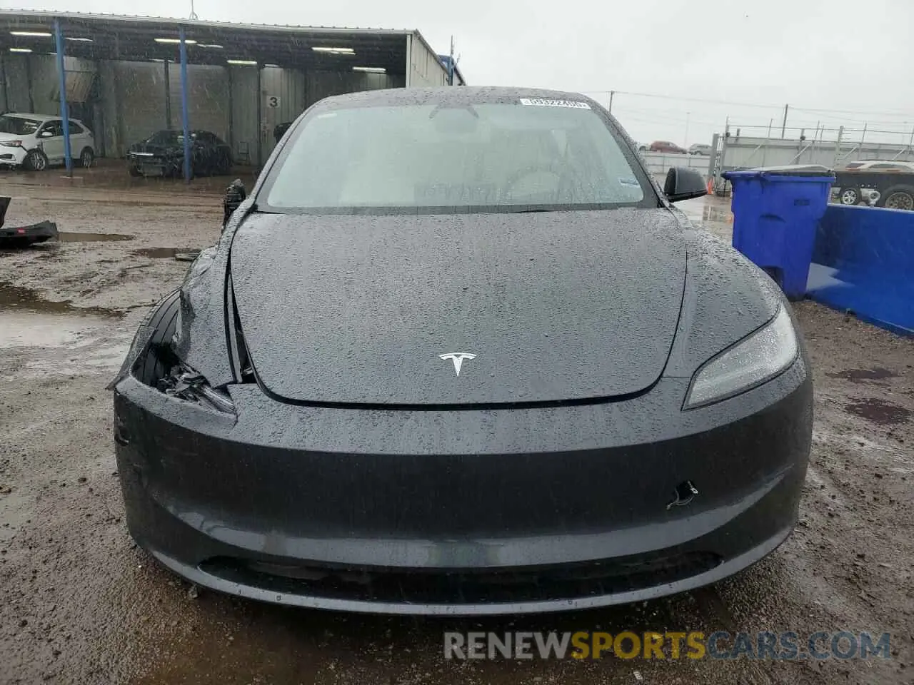 5 Фотография поврежденного автомобиля 5YJ3E1EB0SF876117 TESLA MODEL 3 2025