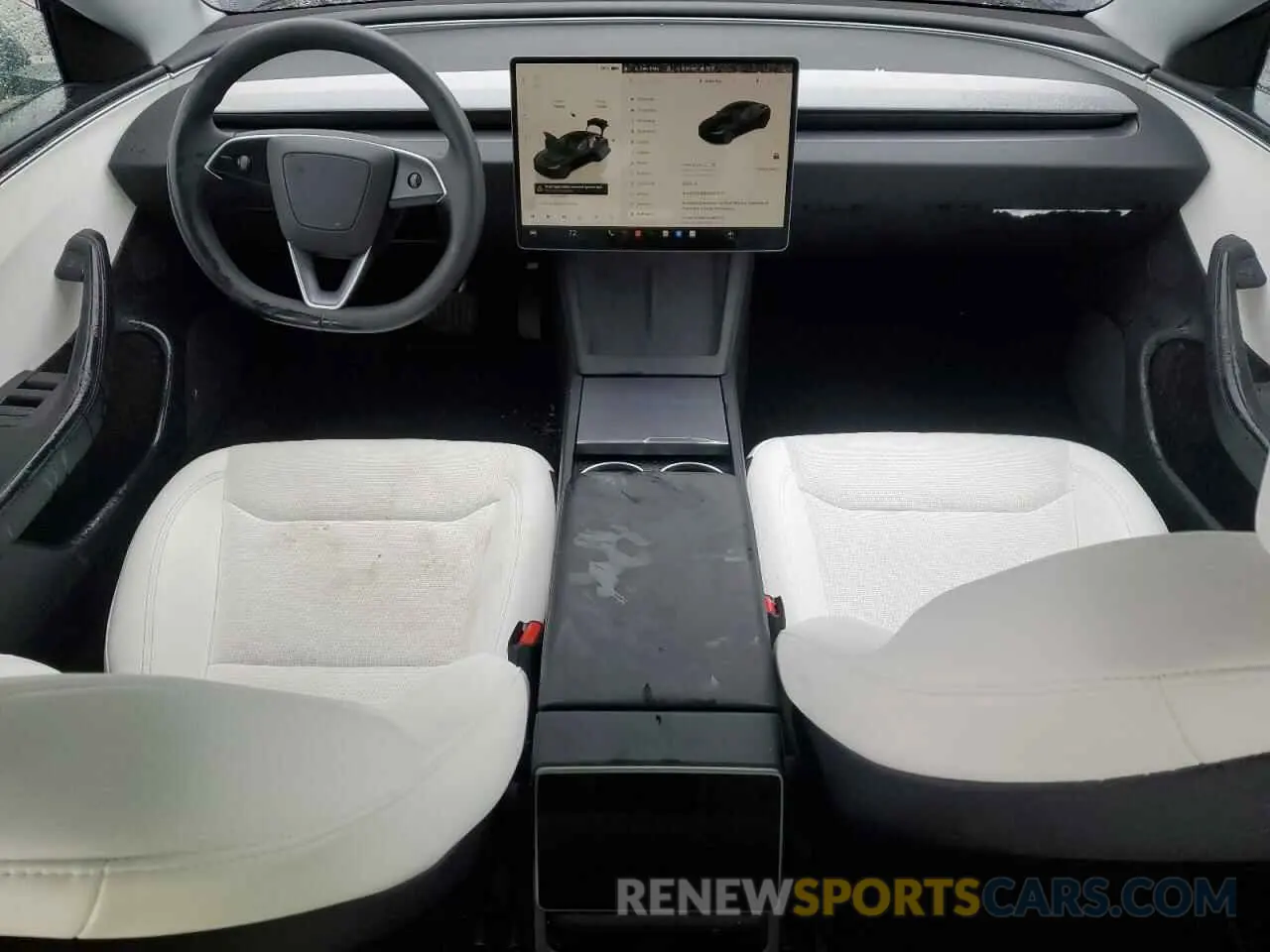8 Фотография поврежденного автомобиля 5YJ3E1EB0SF876117 TESLA MODEL 3 2025