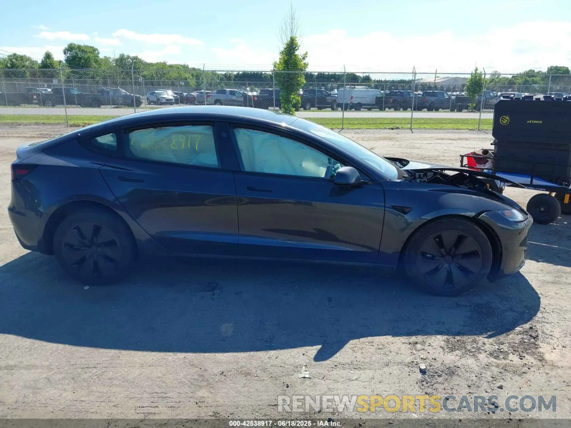 12 Photograph of a damaged car 5YJ3E1EB0SF892253 TESLA MODEL 3 2025