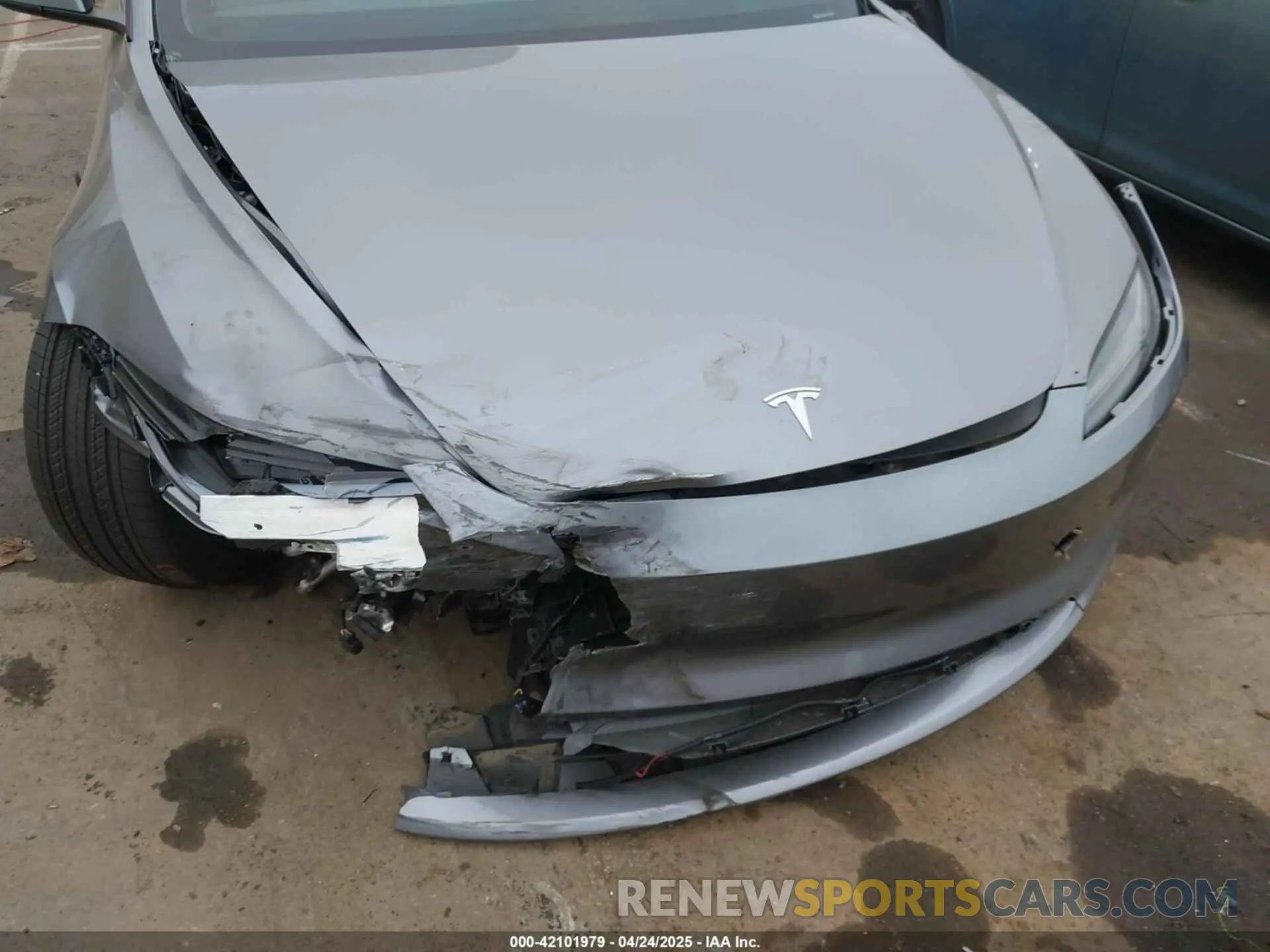 6 Photograph of a damaged car 5YJ3E1EB0SF911304 TESLA MODEL 3 2025