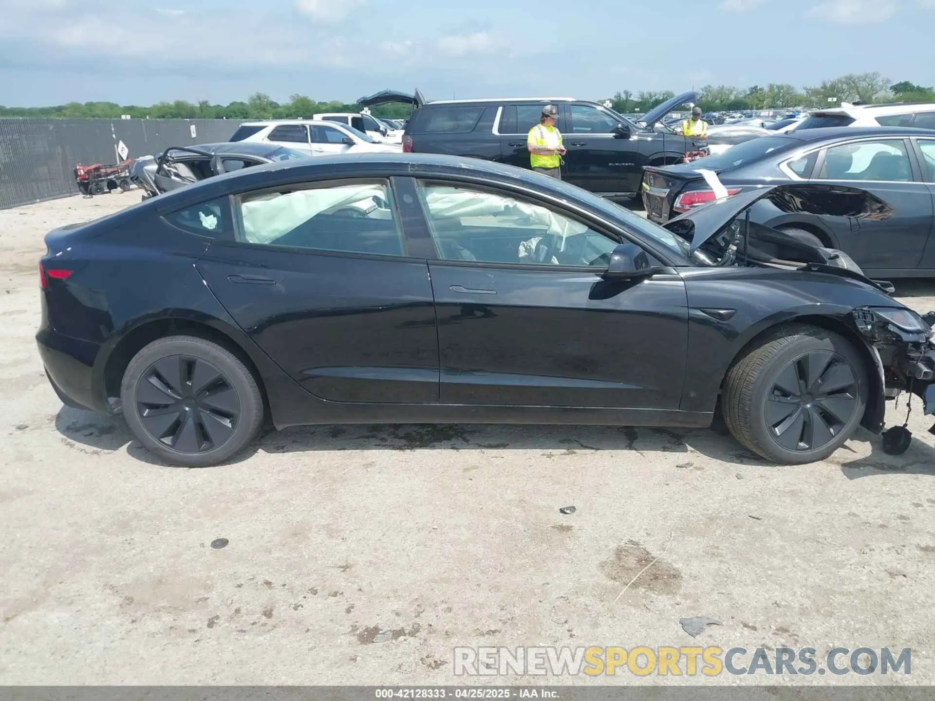 12 Фотография поврежденного автомобиля 5YJ3E1EB0SF919659 TESLA MODEL 3 2025