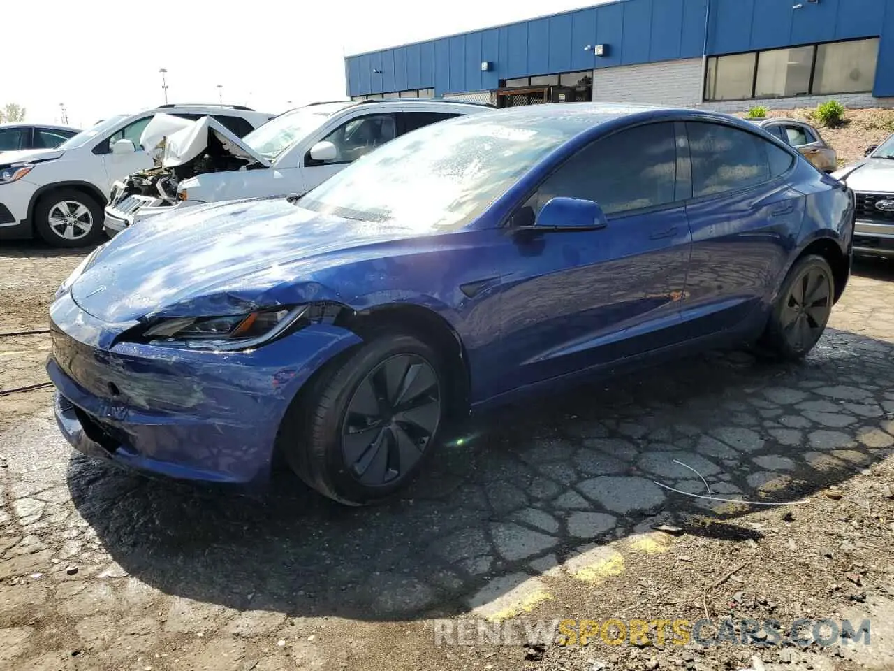1 Фотография поврежденного автомобиля 5YJ3E1EB1SF950242 TESLA MODEL 3 2025