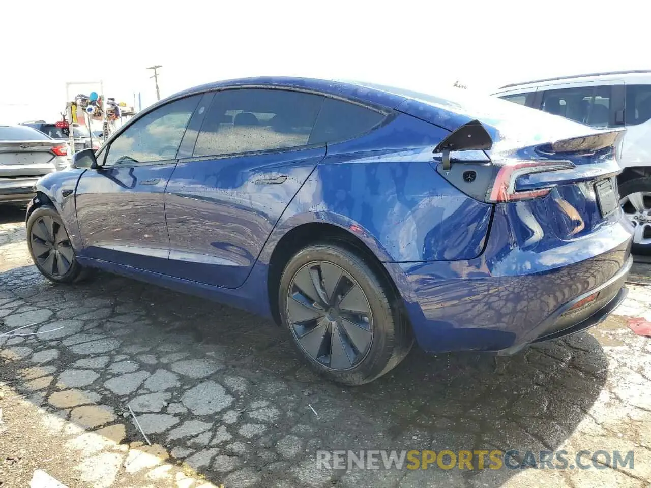 2 Фотография поврежденного автомобиля 5YJ3E1EB1SF950242 TESLA MODEL 3 2025