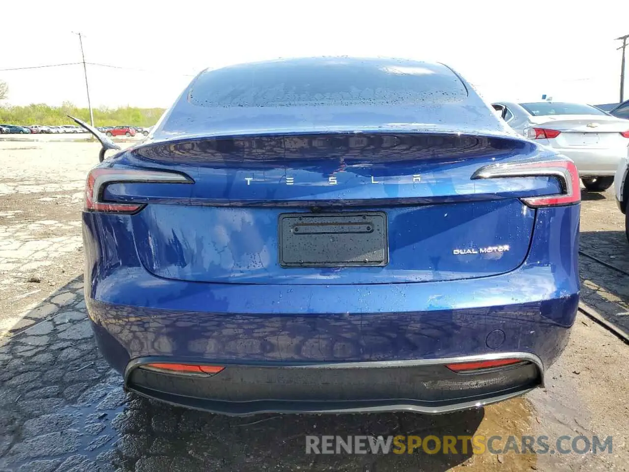 6 Фотография поврежденного автомобиля 5YJ3E1EB1SF950242 TESLA MODEL 3 2025
