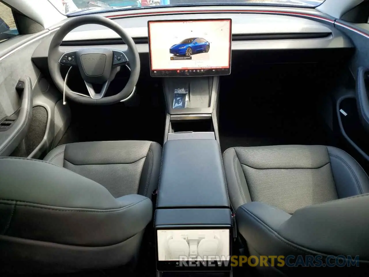 8 Фотография поврежденного автомобиля 5YJ3E1EB1SF950242 TESLA MODEL 3 2025