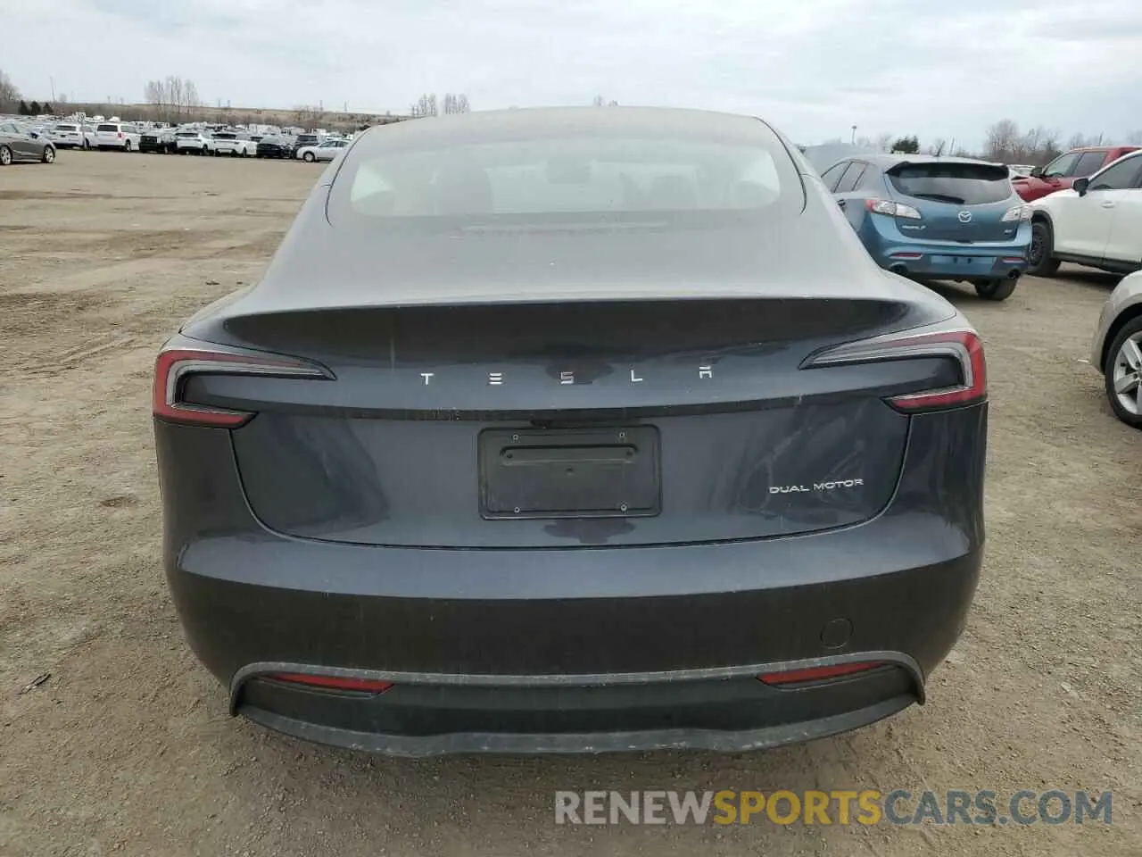 6 Фотография поврежденного автомобиля 5YJ3E1EB2SF884851 TESLA MODEL 3 2025
