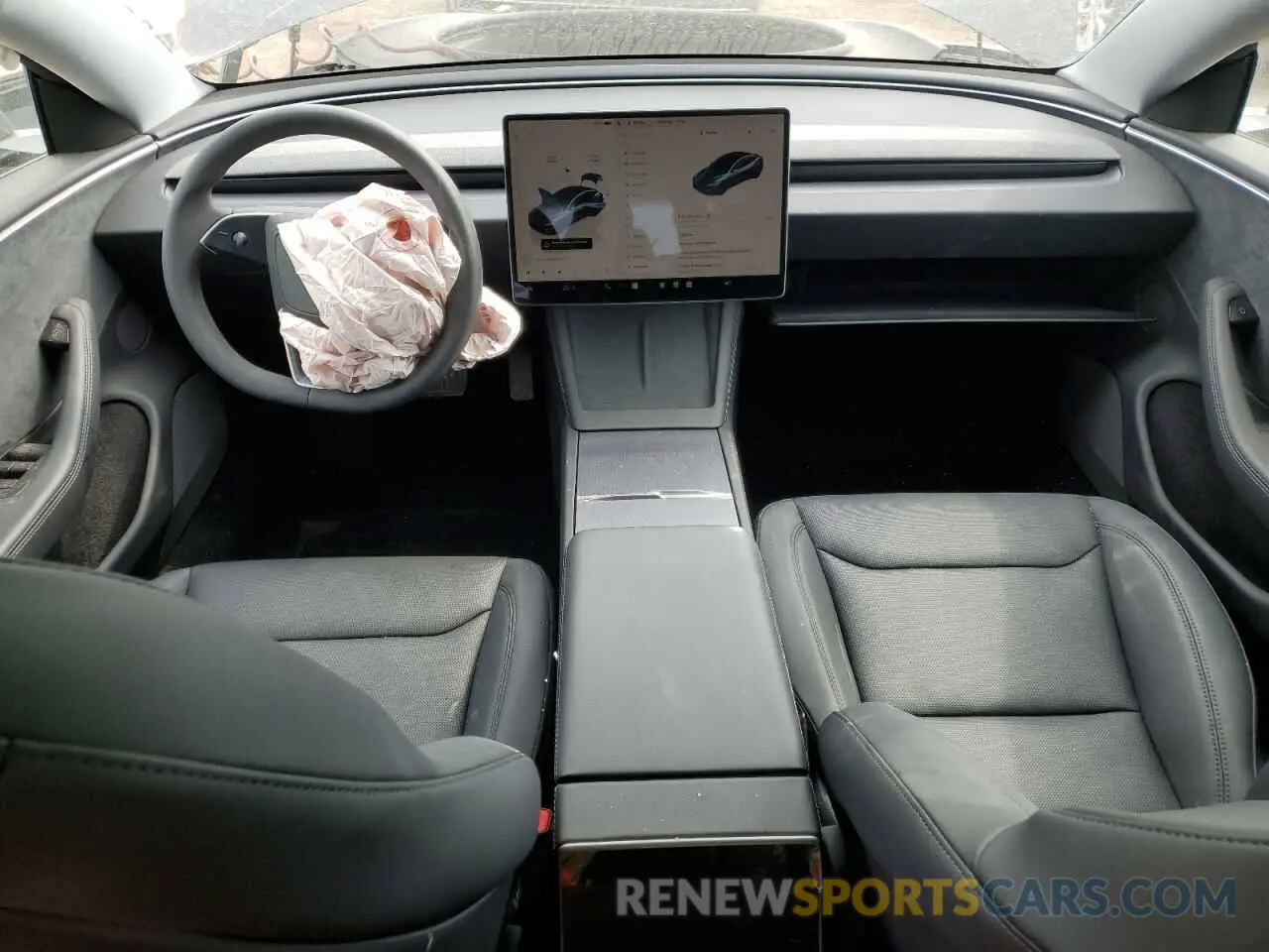 8 Фотография поврежденного автомобиля 5YJ3E1EB2SF884851 TESLA MODEL 3 2025