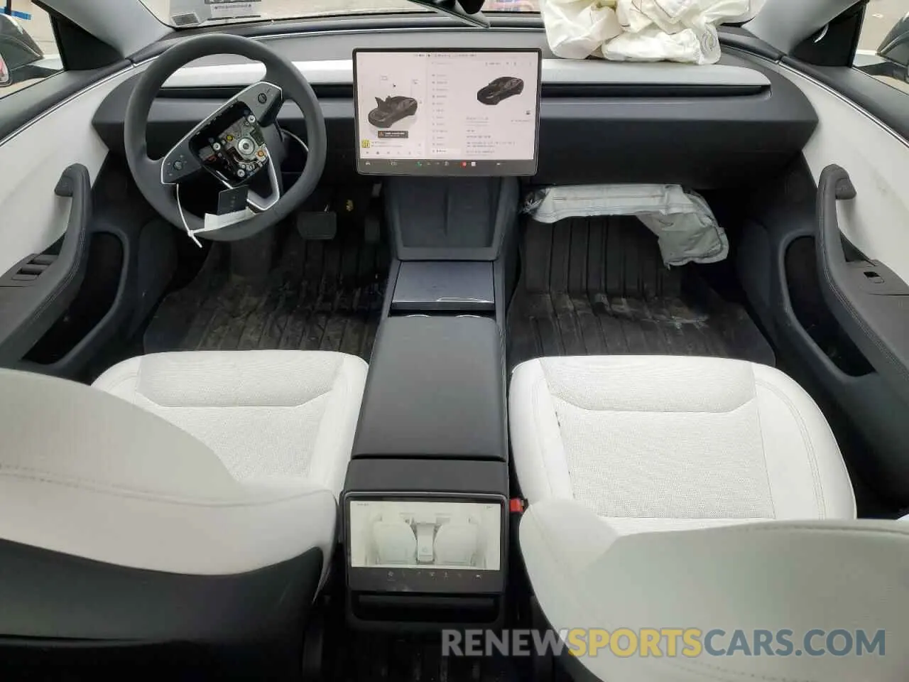 8 Фотография поврежденного автомобиля 5YJ3E1EB2SF923115 TESLA MODEL 3 2025