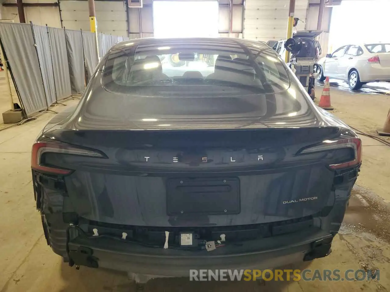 6 Photograph of a damaged car 5YJ3E1EB3SF904881 TESLA MODEL 3 2025