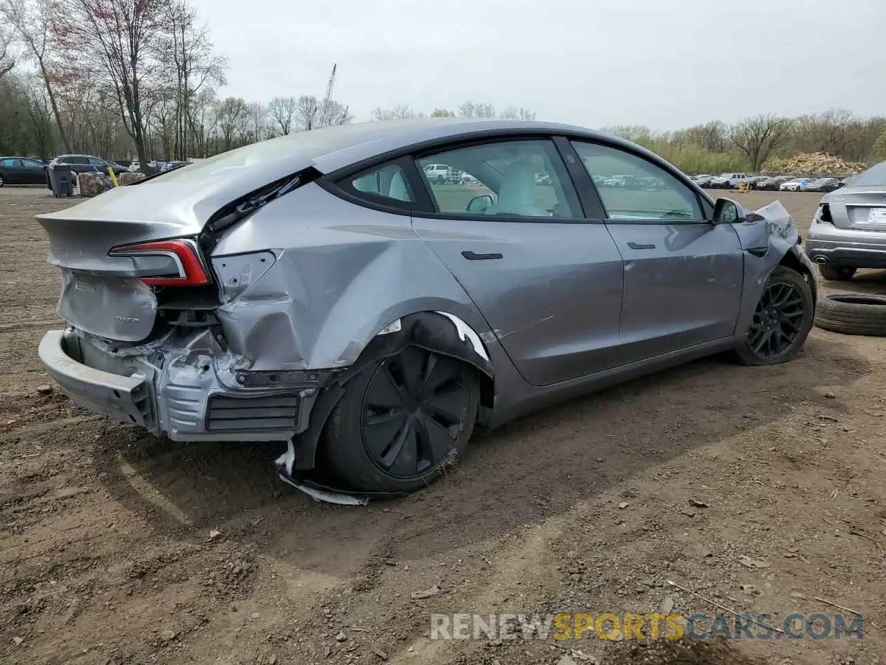 3 Фотография поврежденного автомобиля 5YJ3E1EB4SF901620 TESLA MODEL 3 2025