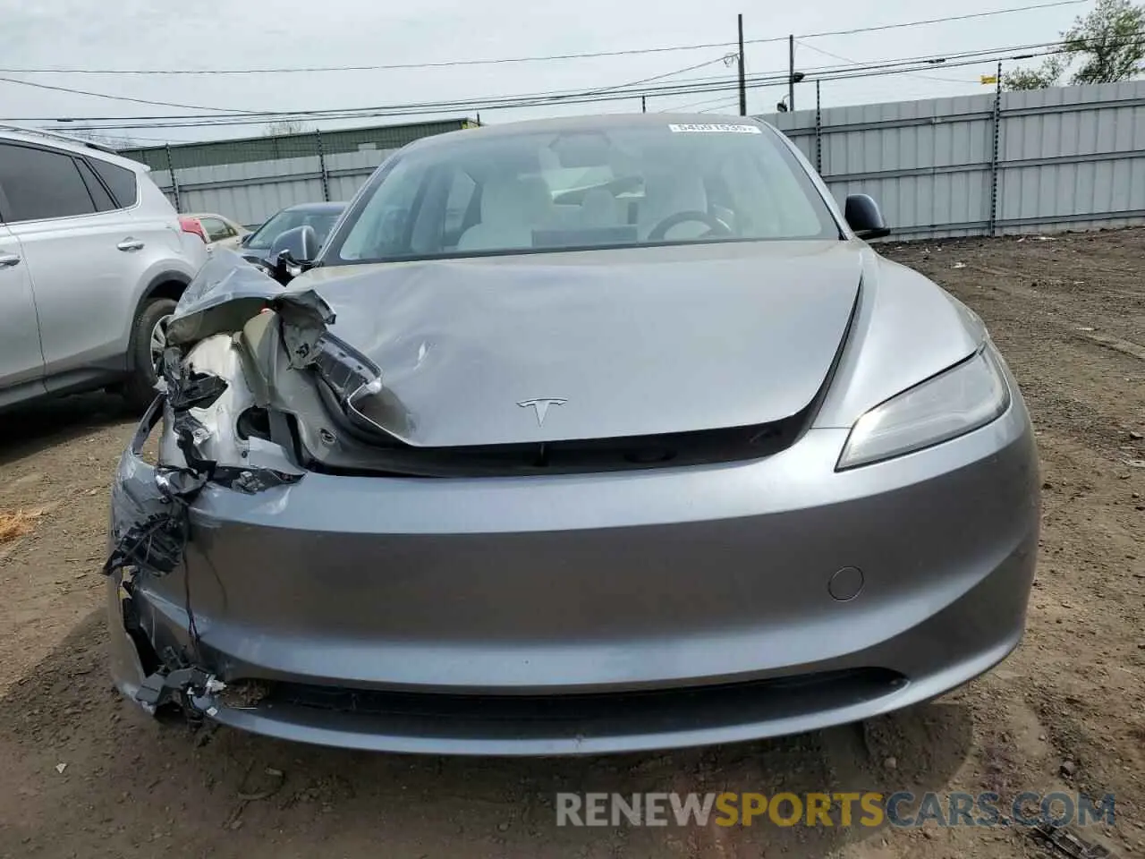 5 Фотография поврежденного автомобиля 5YJ3E1EB4SF901620 TESLA MODEL 3 2025