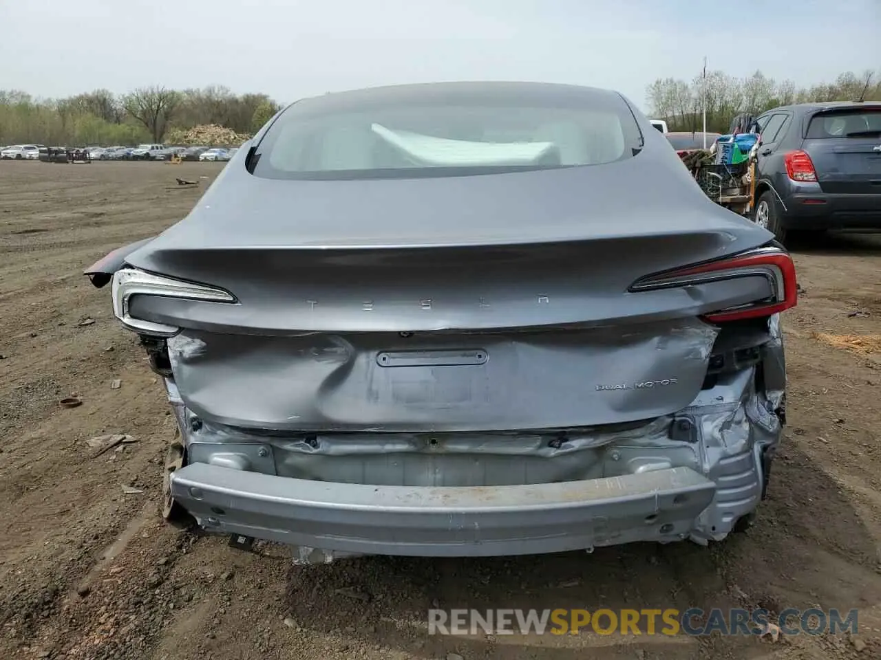 6 Фотография поврежденного автомобиля 5YJ3E1EB4SF901620 TESLA MODEL 3 2025