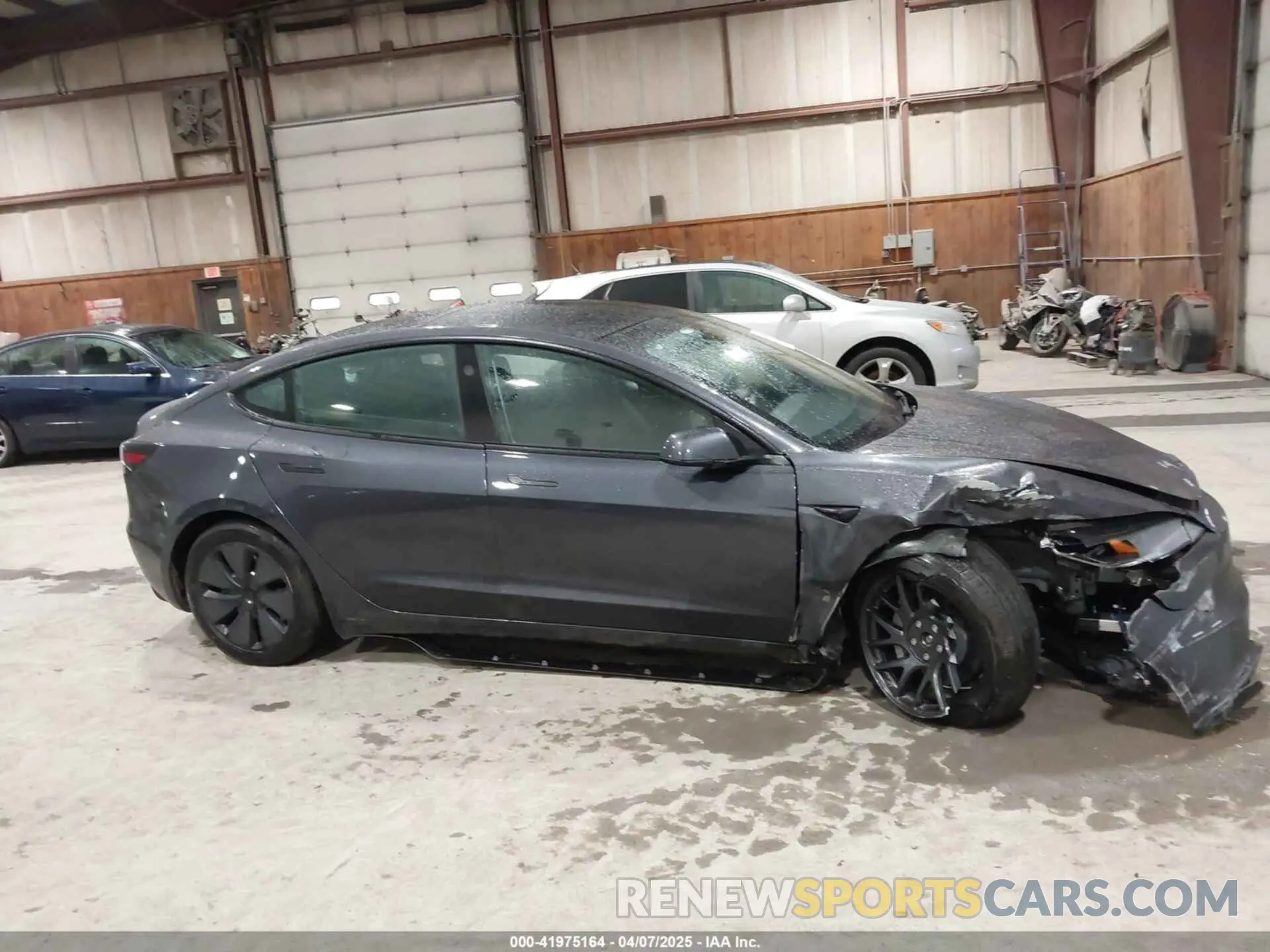 12 Photograph of a damaged car 5YJ3E1EB4SF913766 TESLA MODEL 3 2025