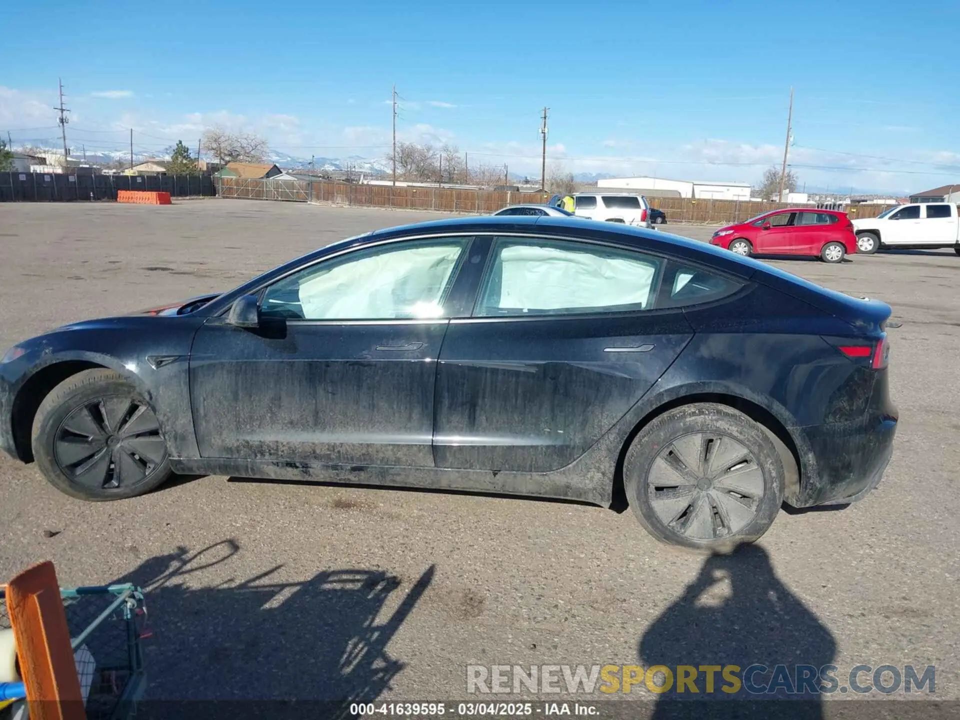 13 Photograph of a damaged car 5YJ3E1EB5SF877778 TESLA MODEL 3 2025