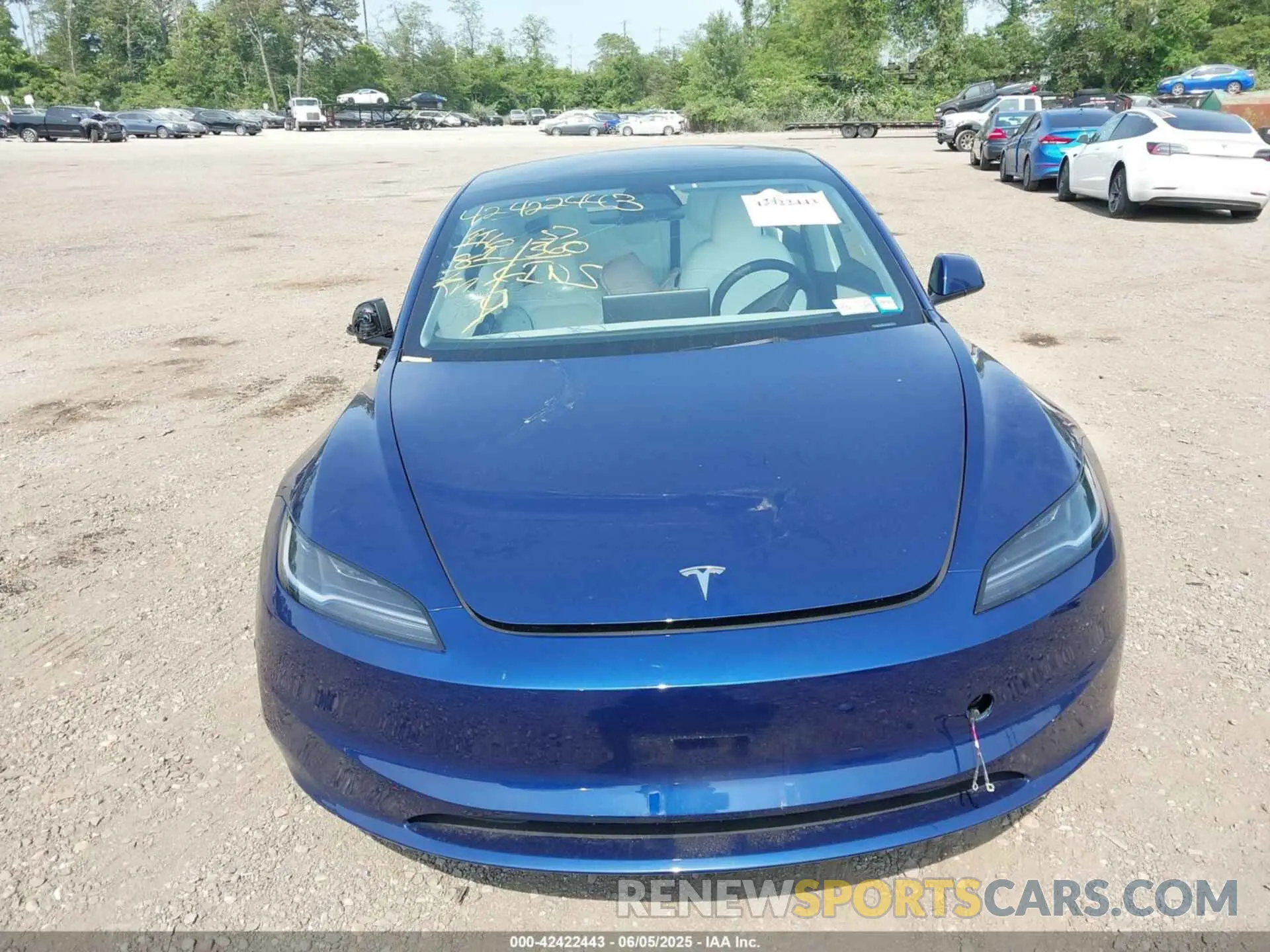 11 Фотография поврежденного автомобиля 5YJ3E1EB6SF874419 TESLA MODEL 3 2025
