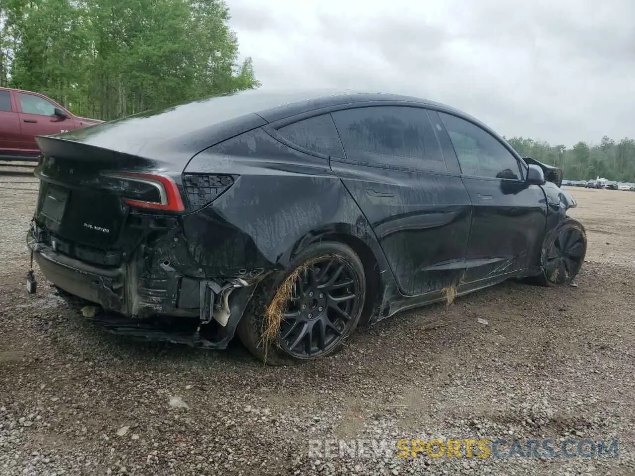 3 Фотография поврежденного автомобиля 5YJ3E1EB6SF923974 TESLA MODEL 3 2025