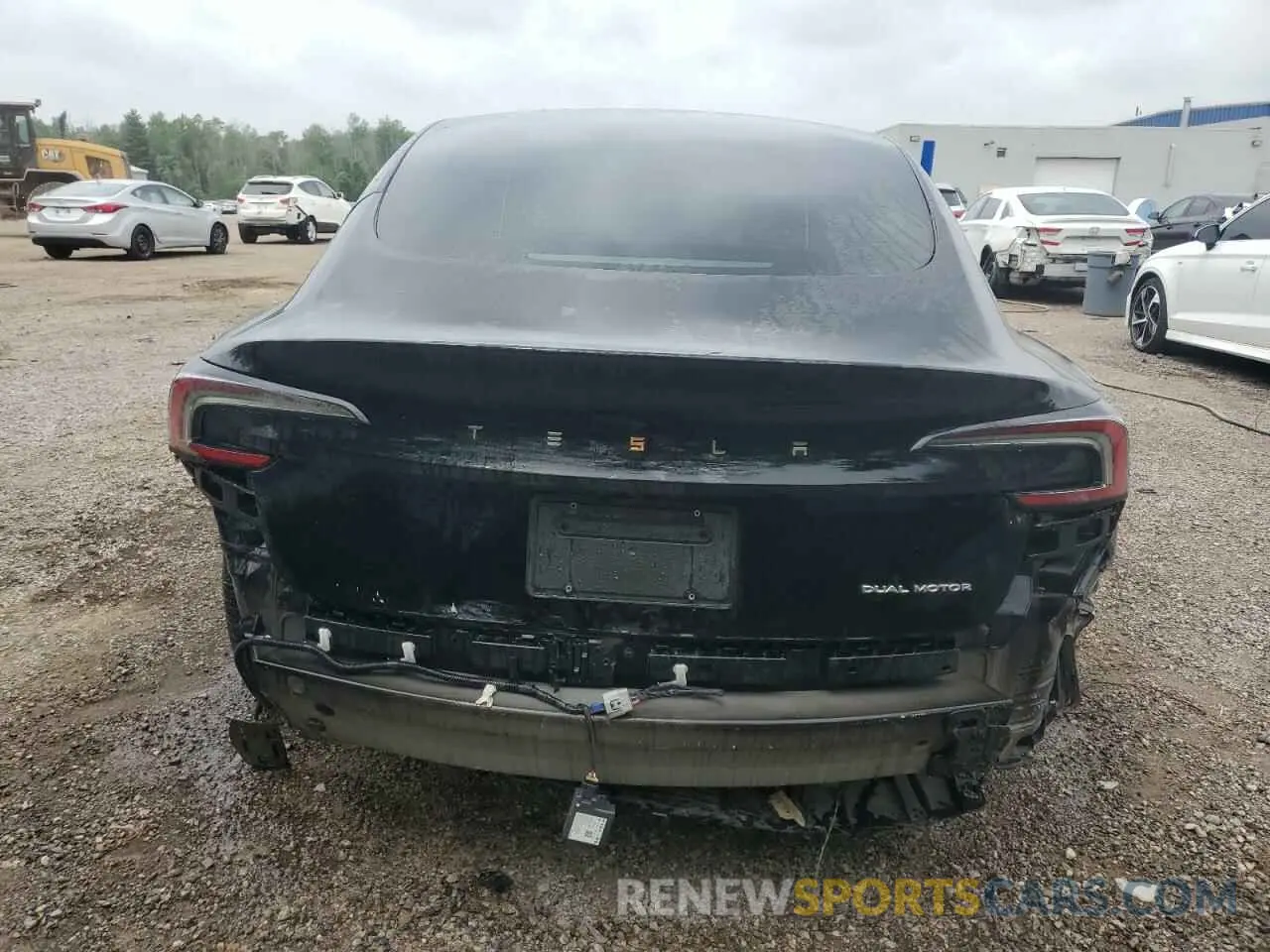 6 Фотография поврежденного автомобиля 5YJ3E1EB6SF923974 TESLA MODEL 3 2025