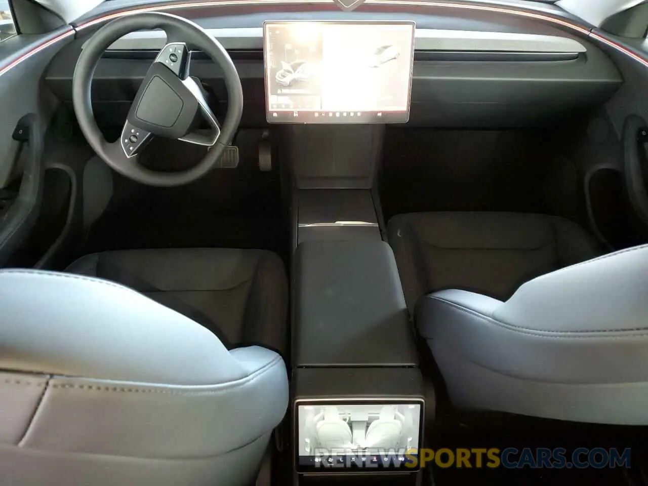 8 Photograph of a damaged car 5YJ3E1EB8SF922812 TESLA MODEL 3 2025