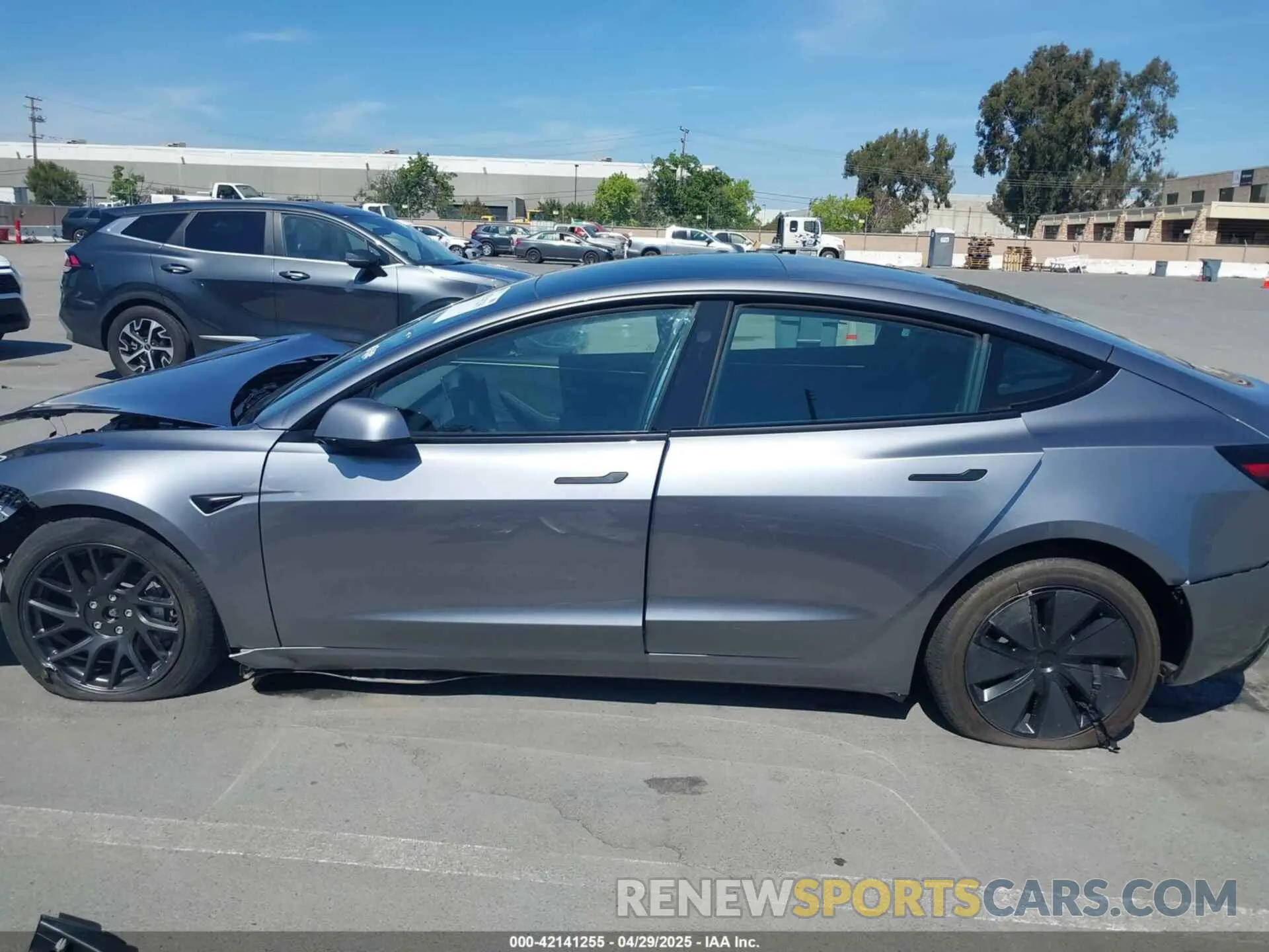 14 Фотография поврежденного автомобиля 5YJ3E1EB9SF873801 TESLA MODEL 3 2025