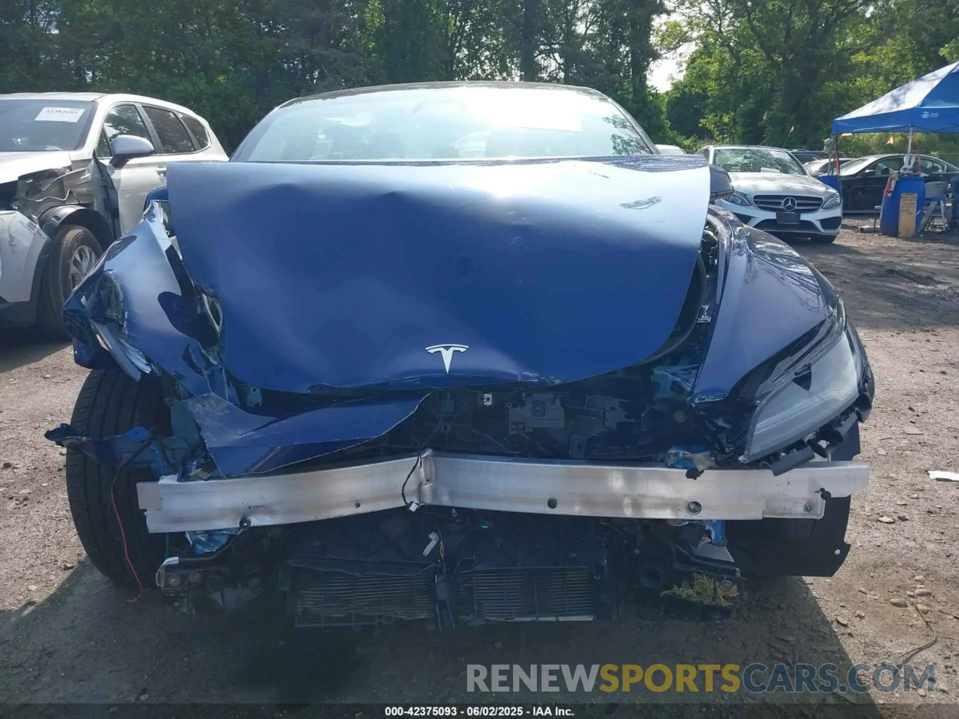 13 Photograph of a damaged car 5YJ3E1EB9SF885625 TESLA MODEL 3 2025