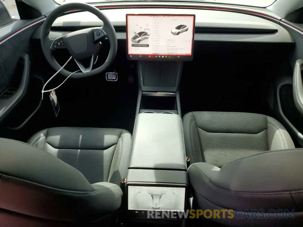 8 Фотография поврежденного автомобиля 5YJ3E1EB9SF902505 TESLA MODEL 3 2025