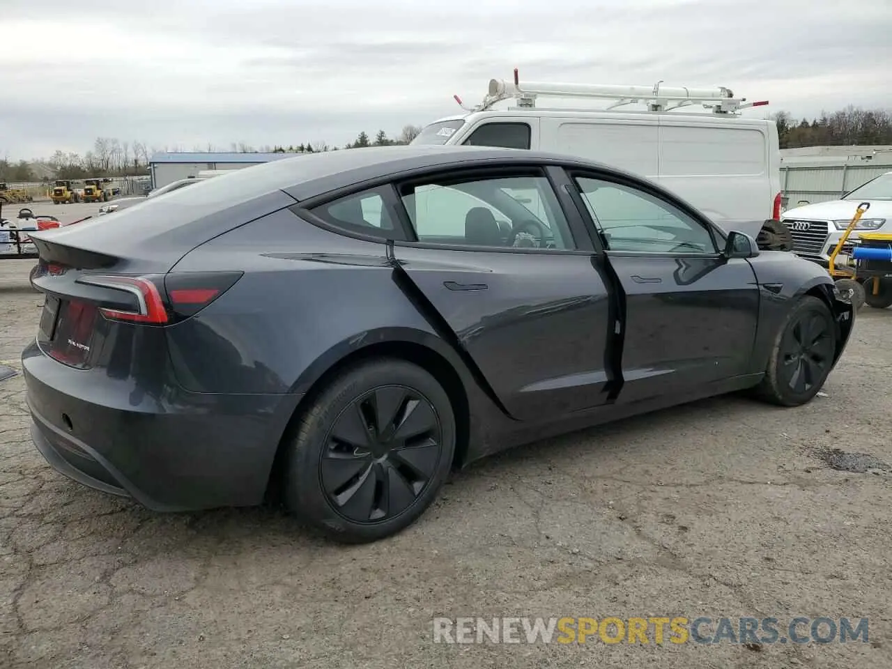 3 Photograph of a damaged car 5YJ3E1EBXSF914310 TESLA MODEL 3 2025