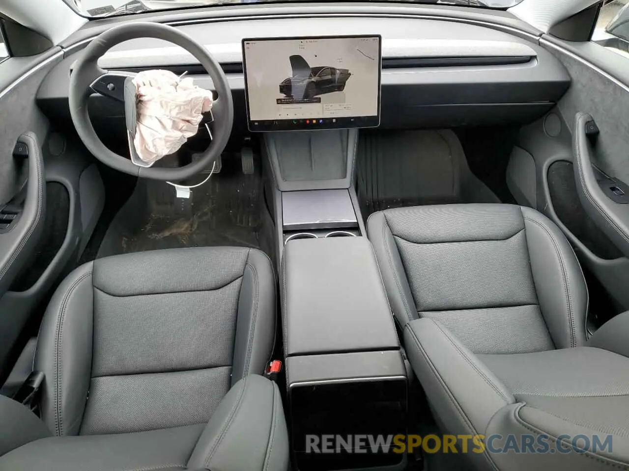8 Photograph of a damaged car 5YJ3E1EBXSF914310 TESLA MODEL 3 2025