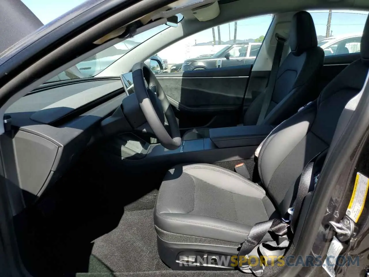 7 Photograph of a damaged car 5YJ3E1EBXSF939496 TESLA MODEL 3 2025