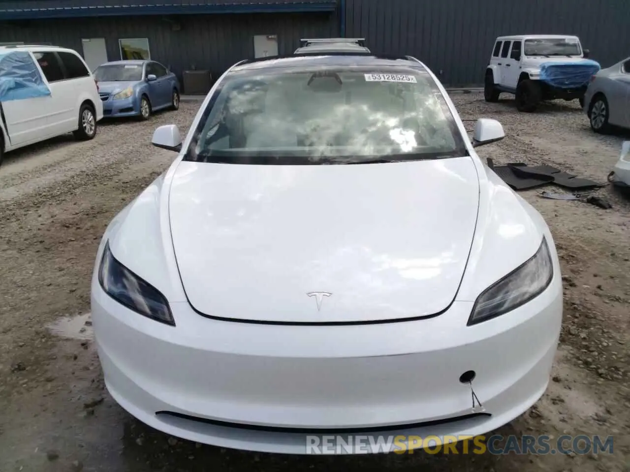 5 Фотография поврежденного автомобиля 5YJ3E1EBXSF968724 TESLA MODEL 3 2025