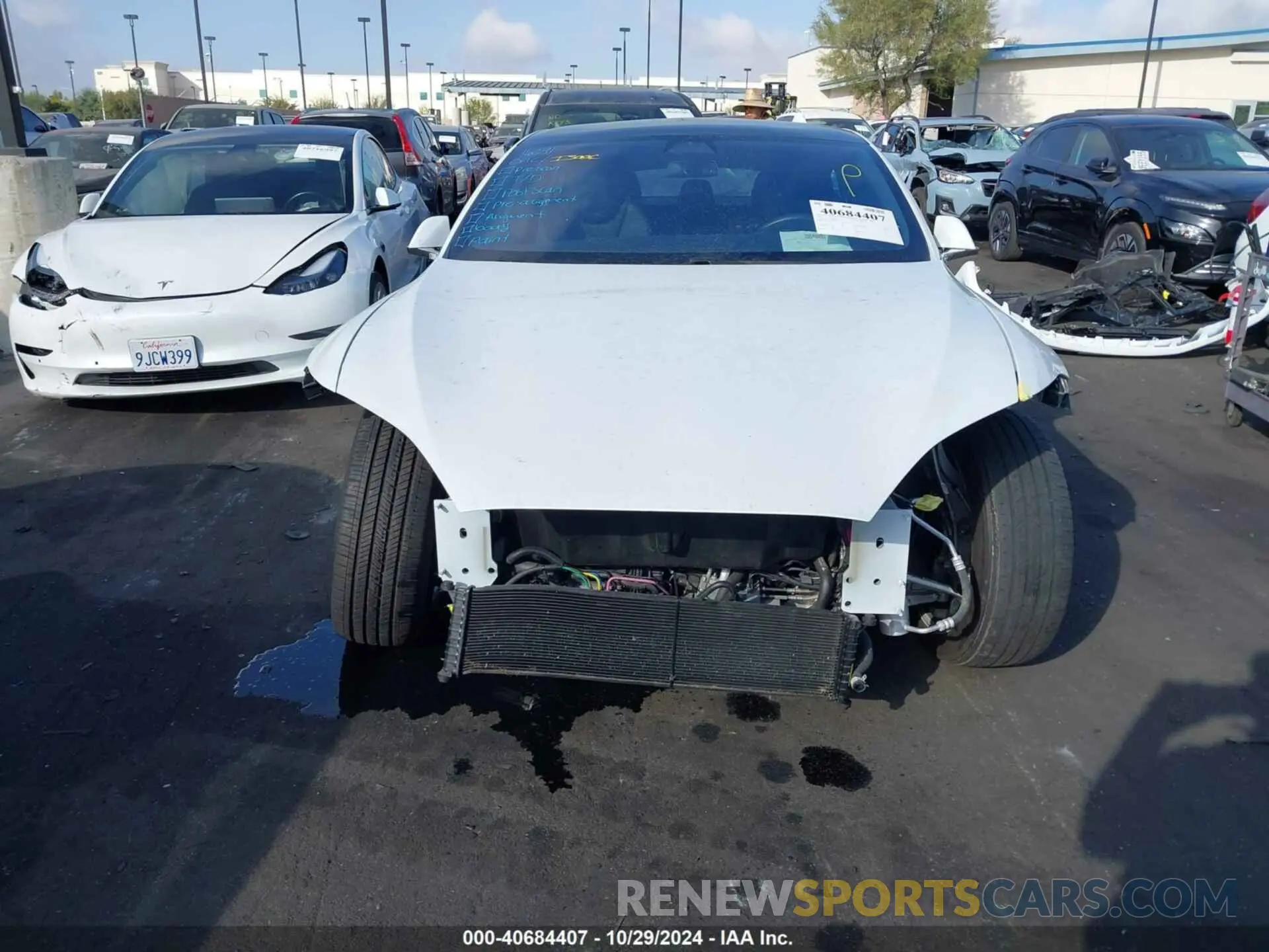 6 Photograph of a damaged car 5YJSA1E20KF348746 TESLA MODEL S 2019