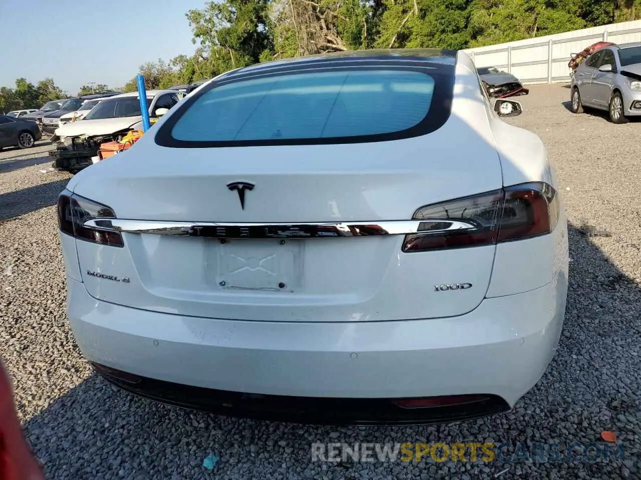 6 Фотография поврежденного автомобиля 5YJSA1E23KF305194 TESLA MODEL S 2019