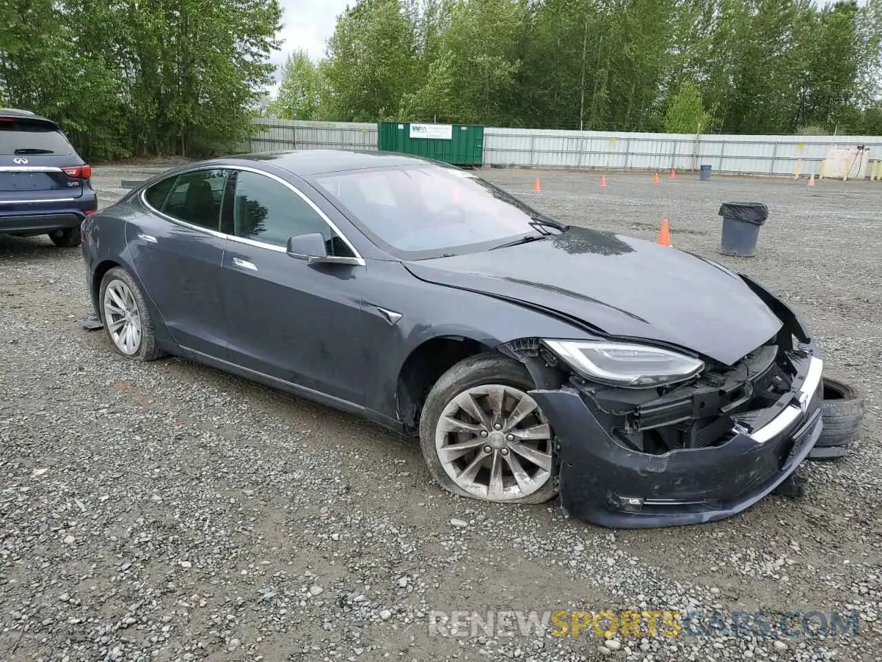 4 Photograph of a damaged car 5YJSA1E23KF312145 TESLA MODEL S 2019