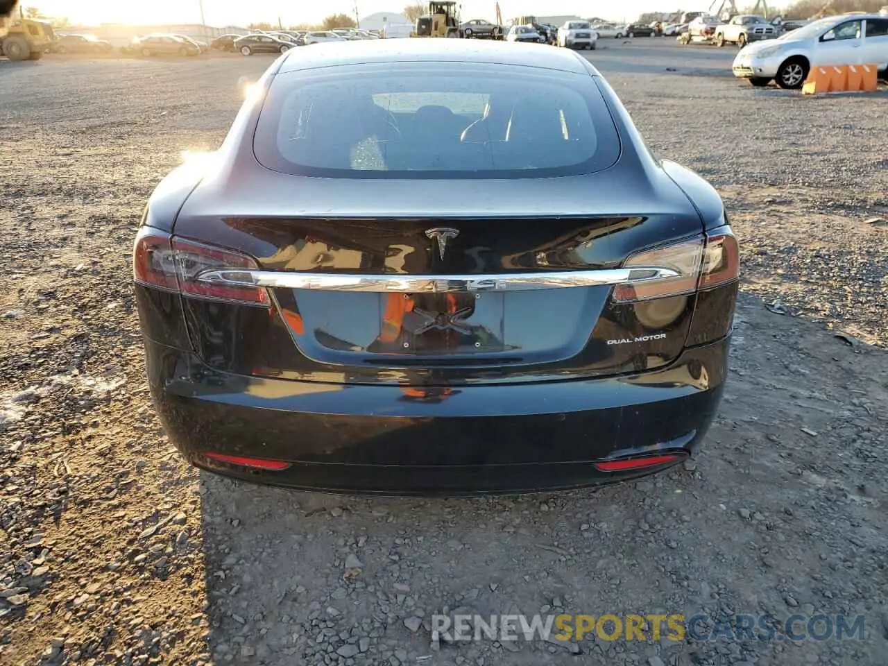 6 Photograph of a damaged car 5YJSA1E23KF330239 TESLA MODEL S 2019