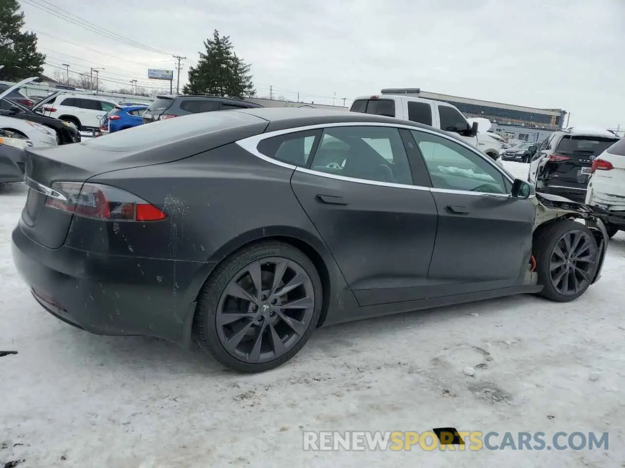 3 Фотография поврежденного автомобиля 5YJSA1E24KF338656 TESLA MODEL S 2019