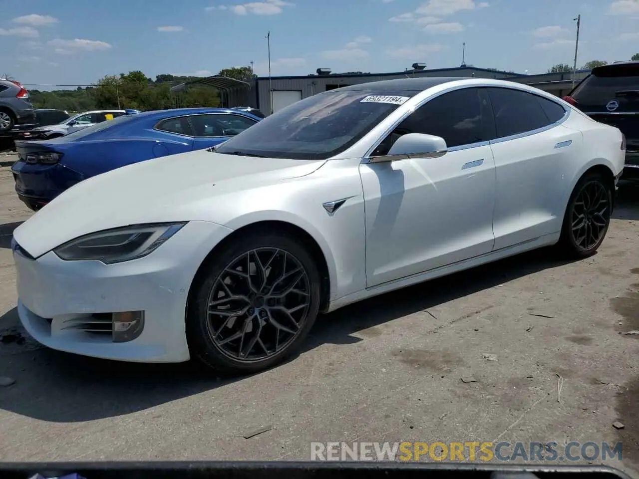 1 Photograph of a damaged car 5YJSA1E26KF347374 TESLA MODEL S 2019