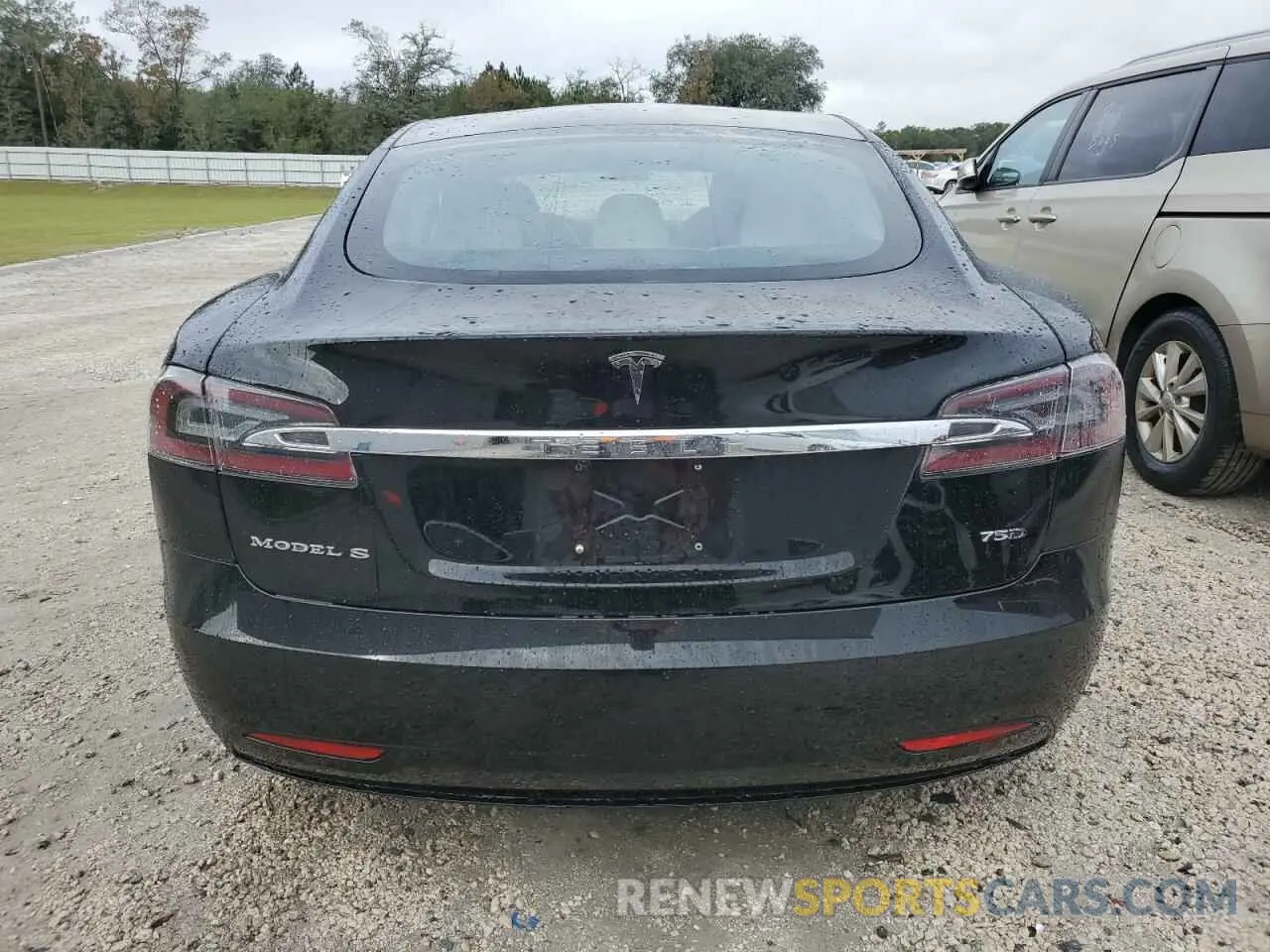 6 Фотография поврежденного автомобиля 5YJSA1E28KF299828 TESLA MODEL S 2019